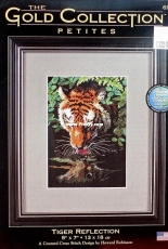 Dimensions 6961 Tiger Reflection