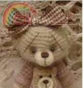 Bears N Hares - Heather Natalie Di Graci - Sophia Bear in Jammies