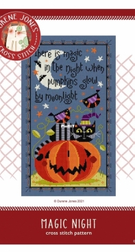 Durene Jones Cross Stitch  DJXS2426 - Magic Night