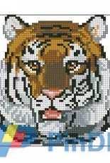 Vervaco 2560-3529 Pillow Tiger