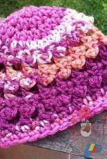 Hatched With Love- Jen Hatch - Blossom Beanie