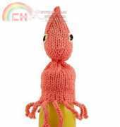 Deramor-The Big Knit-The Giant Squid Innocent Smoothie Hat by Kim Tanner-Free