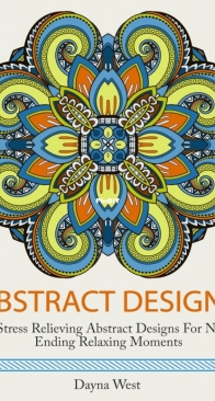 Abstract Designs Coloring Book by Dayna West