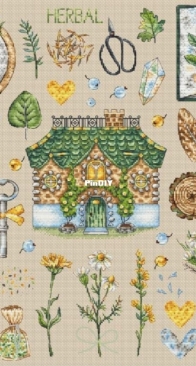 AKx Stitch - Darya Mastrakova - Herbal Sampler（248x247）