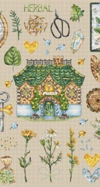 AKx Stitch - Darya Mastrakova - Herbal Sampler（248x247）