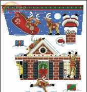 Cross Stitcher Bad Landing Stocking