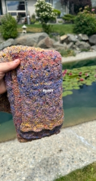 Ginger autumn scarf