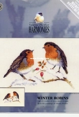 Heritage Stitchcraft - Valerie Pfeiffer Harmonies VPWR697 Winter Robins