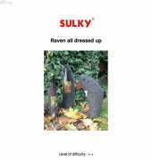 Sulky- Raven all dressed up
