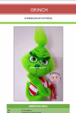 Zombiegurumi - Luisa Contreras - Grinch - Spanish- Free