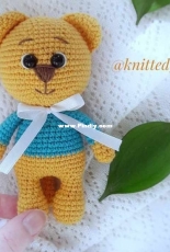 Knitted Toy Blg - Dasha Korotkova - Cat amigurumi - Translated - Free