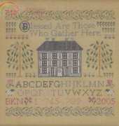 Blue Ribbon Designs 022 Blessed Are Those Who Gather Here
