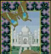 India by Di Noyce from Jill Oxtons Cross Stitch & Beading 64 XSD