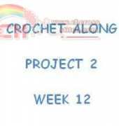 CROCHET ALONG - PROJECT 2 - WEEK 12