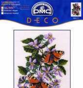 DMC BK117 - Peacock Butterfly On Bramble