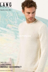 242-15 Lang Yarns Merino 130 Compact by LANGYARNS SWITZERLAND-English-German-French-Dutch