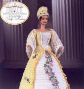 Annies Calendar Bed Doll Society - 2001 First Ladies of America Collection -  Dolly Madison