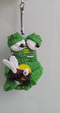 Frog keychain