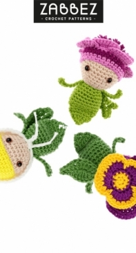 Zabbez - Bas den Braver - Mini Violet Vera, Calla Lilly Caro, Anemone  Anouk - Mini Flower Friends