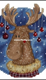 MiAxStitch - Christmas Moose by Minasyan Yana/ Jane Eyre XSD