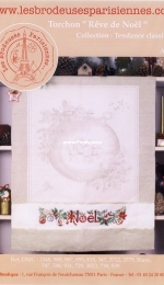 Les Brodeuses Parisiennes LBP - Torchon Rêve de Noël PCS7-PCS11