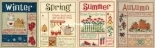Sue Hillis Designs L153 Its Winter, L161 Its Autumn, L167 Its Spring, L168 Its Summer XSD