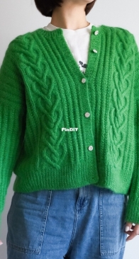 A Little Harmony Cardigan by Manmi Choi