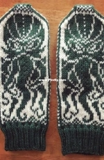 Cthulhu Mittens by Lyle Stafford-Free