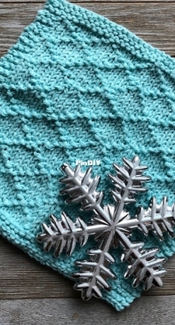 Icicles Dishcloth by The Kitchen Sink Shop-Free