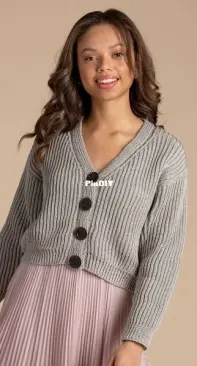 Trinity Bellwoods Knit Cardigan by Katherine Poole-Fournier-Free