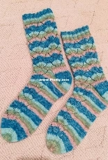 Dragonfly Socks by Jocelyn Sertich-free