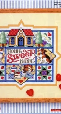 Home Sweet Home Sampler by Sandy Orton for Kooler Design Studio