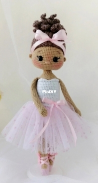 CrochetFriendsToys - Favorite Toys by Elena - Elena Bondarenko - Eva the Ballerina