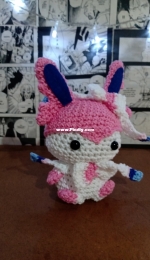 53 Stitches  amigurumi pokemon - Sylveon