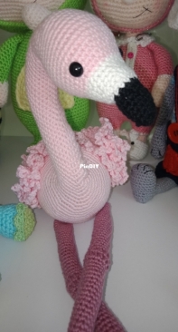 Happy flamingo