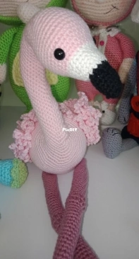 Happy flamingo