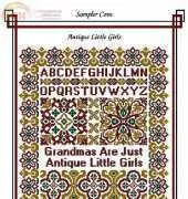 Sampler Cove Antique Little Girls SFC1001