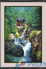 I Love CrossStitch ILCS HM-001 - Pagoda I