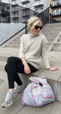 Weekend Slipover by Mette-Wendelboe Okkels - PetiteKnit - English