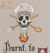 Sue Hillis Designs - Post Stitches PS157 Burnt to Perfection