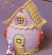 All Occasion Crafts - Lorie Stark - Easter Egg House - 1984