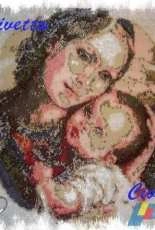 Madonna and little boy