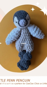 MINI Atlas Astronaut Knotted Lovey — PATTERN