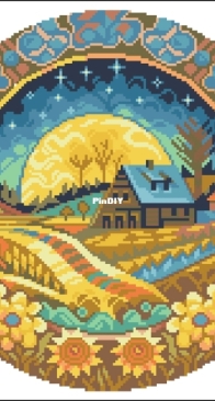 Stitching Land - MV-119D Starry Night  XSD+PCS