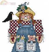 Jeanette Crews Designs 22148  Pumpkin - from Harvest Home  by Alma Lynne