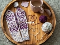 Fairy Tale Love Mittens by Vanessa Ewing