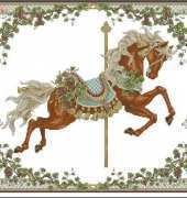 Leisure Arts Leaflet 3011 Teresa Wentzler TW Carousel Horse For All Seasons Fall