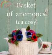 Debi Birkin Basket Of Anenomes Tea Cosy