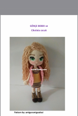 Amigurumi Gözdesi -Sky Baby and chocolate children- Turkish