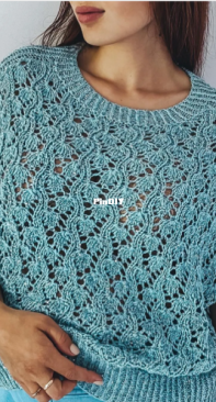 Top a la Cucinelli Top Cucinelli Larysa Popovich / la.na.knit - Russian